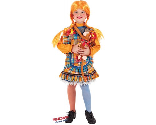 Costume carnevale - PIPPI BABY LUSSO 